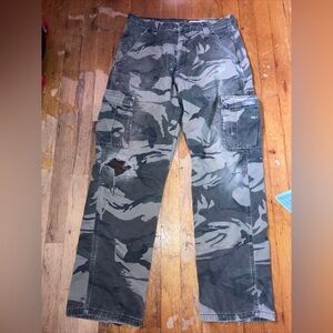 Wrangler Camo Cargo Jeans